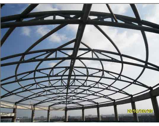 亳州中煤朔州宾馆管桁架工程