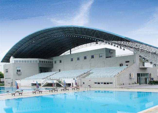 亳州游泳馆网架